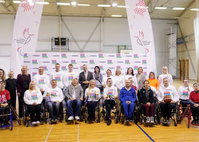 Latvijas Paralimpiskā komiteja īstenos starptautisku izglītības projektu "I’m Possible": mācīs paralimpiskās vērtības, empātiju, iekļaušanu un ticību sev
