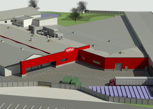 Būvdarbu rezultātā, savienojot pašreizējo ražošanas ēku un izejvielu noliktavu, “Spilva” ražotnes platība pieaugs par 1500 m2 jeb tiks iegūta papildus 25 % ražošanas platība, kopējai ražotnes platībai sasniedzot 6020 m2. 