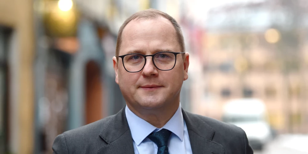 Министр умного управления и регионального развития Раймонд Чударс. 