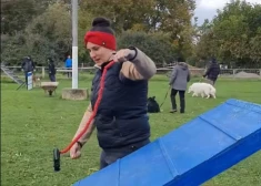 Vācijā kļūst populārs “hobidogings” — pastaigas ar neredzamu suni