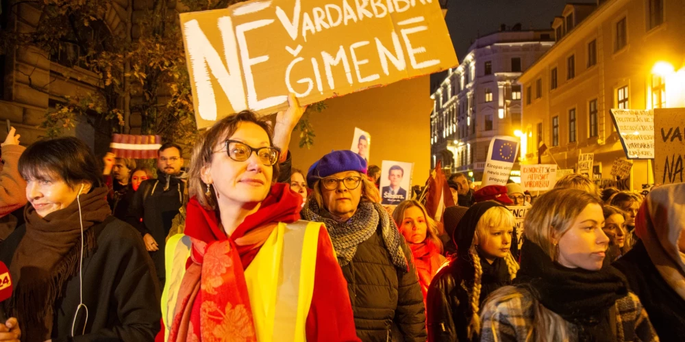 29. oktobrī protests pret izstāšanos no Stambulas konvencijas.
