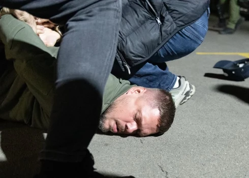 Vladimirs Štimacs aizturēšanas brīdī. 