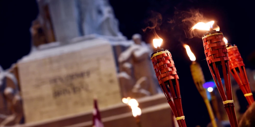 В Риге зажгут пламя в честь борцов за свободу Латвии.