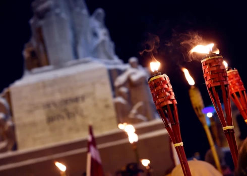 В Риге зажгут пламя в честь борцов за свободу Латвии.