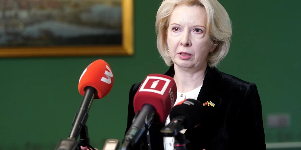 Saeimas ārlietu komisijas vadītāja Ināra Mūrniece.
