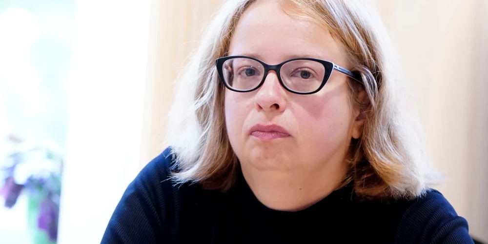 Politoloģe Iveta Kažoka.