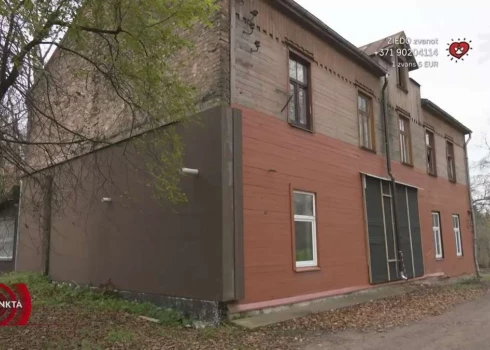 Дом, где произошел пожар.