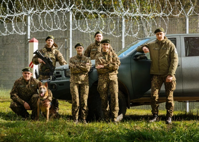 Valsts robežsardze ievieš modernizētus ikdienas formas tērpus.