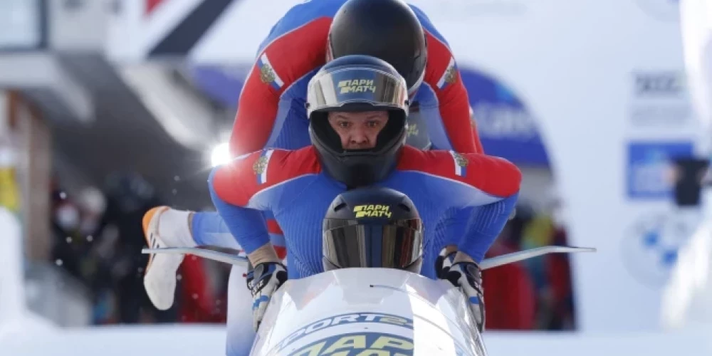 Iespējama Krievijas bobslejistu atgriešanās sacensībās. 