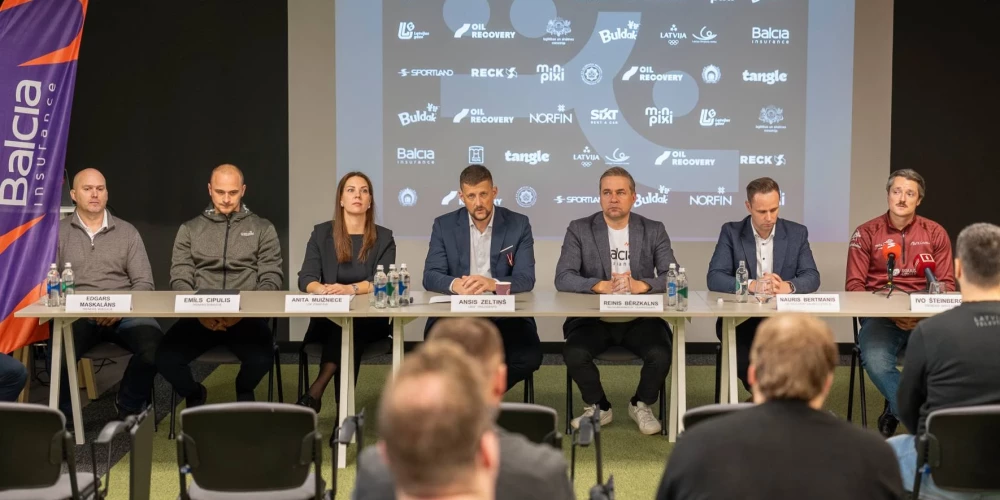 Latvijas bobslejisti un skeletonisti gatavi jaunajai sezonai. 