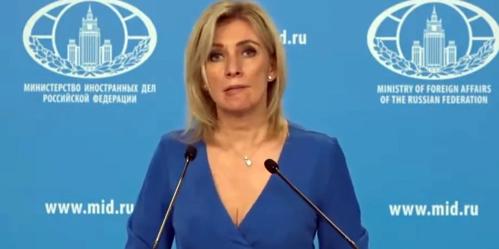 Zaharova turpina izsmiet citu cilvēku traģēdijas.