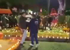 Meksikas pilsētas populāro mēru nošauj Mirušo dienas svinību laikā