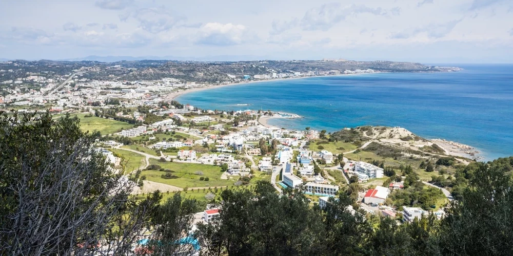 Atpūtnieku iecienītā Rodas sala Grieķijā. (Ilustratīvs foto.)