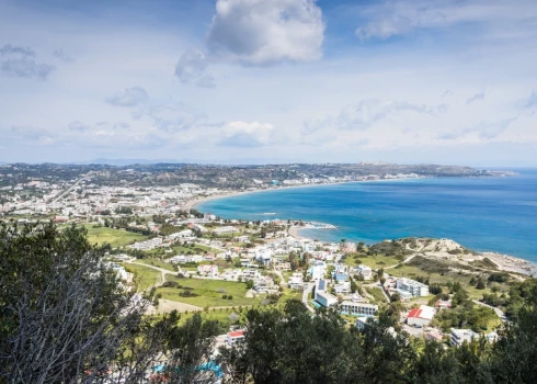 Atpūtnieku iecienītā Rodas sala Grieķijā. (Ilustratīvs foto.)