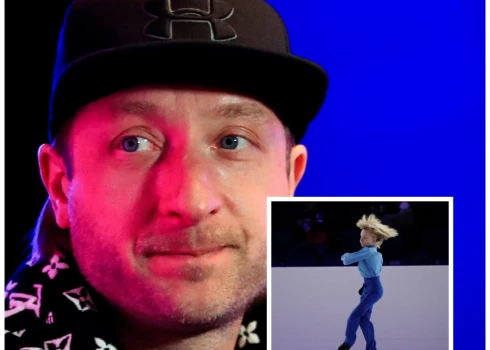 Jevgeņijs Pļuščenko un viņa dēls Aleksandrs (foto: Scanpix / Reuters / AP; kolāža: jauns.lv)