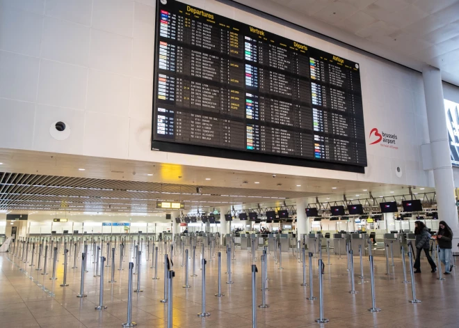 Pēc dronu incidenta Briseles lidosta atsāks darbu normālā režīmā