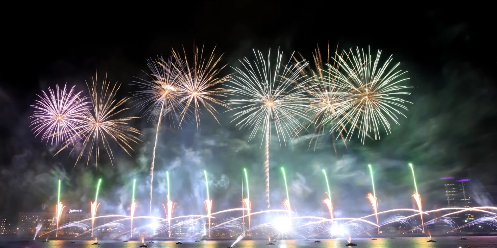 Пиротехника в Риге должна быть под контролем.