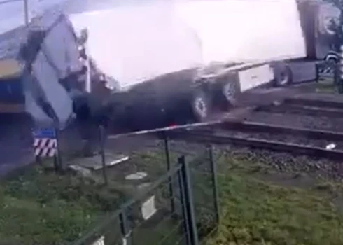 Baisās katastrofas mirklis (ekrānuzņēmums no video)