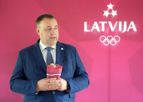 Latvijas Olimpiskās komitejas prezidents Raimonds Lazdiņš.