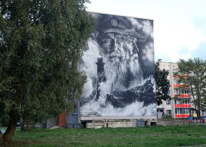 Liepājniekus un viesus aicina doties ielās un vērot lielformāta sienu gleznojumus