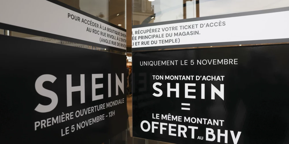 5. novembrī atvērās “Shein” veikals Parīzē. 