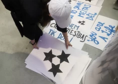 FOTO: “Celies, Milda, augstāk par 56 politiķiem” — cilvēki gatavo plakātus protestam pret izstāšanos no Stambulas konvencijas