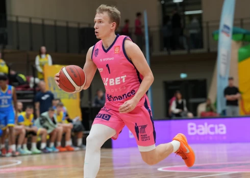 Basketbola komandas "Rīgas zeļļi" spēlētājs Juris Vītols.