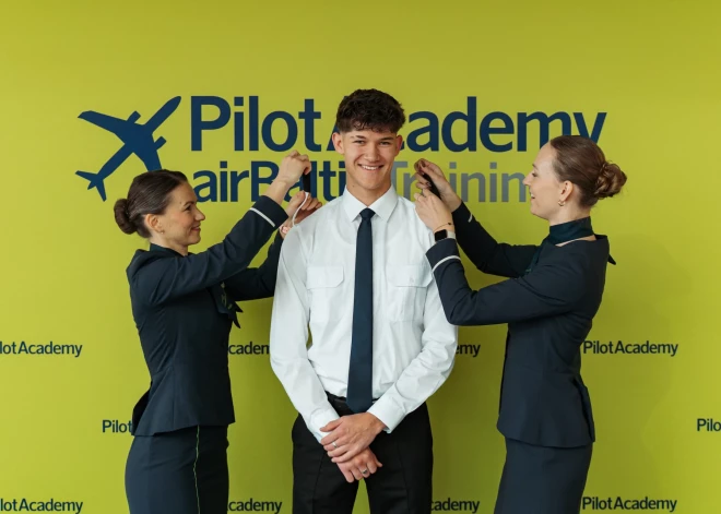 "airBaltic" Pilotu akadēmijā uzņemti 17 jauni studenti