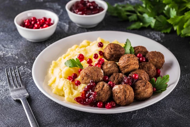 Zviedru gaļas bumbiņas