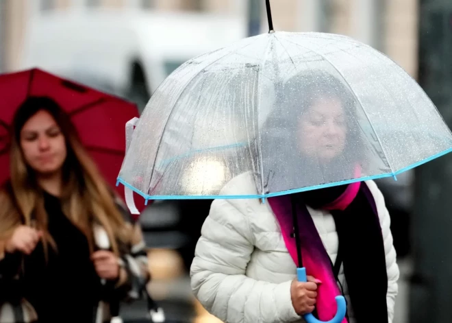 Дождливая ночь и солнечный день: прогноз на пятницу в Латвии