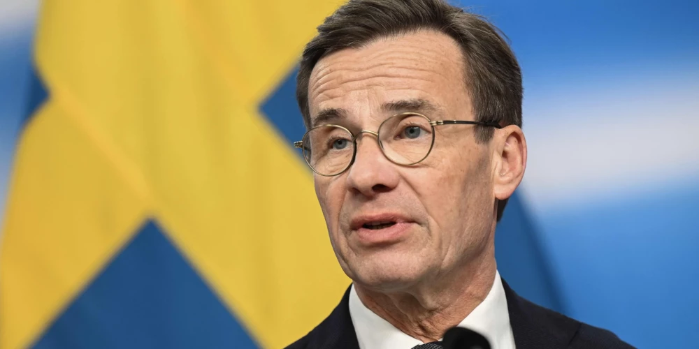 Zviedrijas premjerministrs Ulfs Kristersons