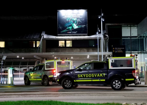 Gēteborgas lidosta ir nesenākā cietusī Eiropā no dronu draudiem (foto: Scanpix / Reuters)