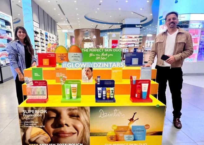 “Dzintars” spoži sevi apliecina starptautiskajā skaistumkopšanas izstādē “Beautyworld Middle East” Dubaijā