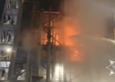 На нефтеперерабатывающем заводе недалеко от границы с Латвией вспыхнул пожар - существует ли угроза загрязнения Даугавы?