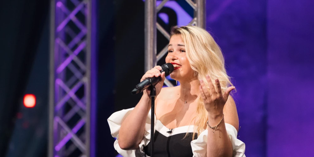 Ieskats šova "X faktors" 2025. gada 9. novembra raidījumā.