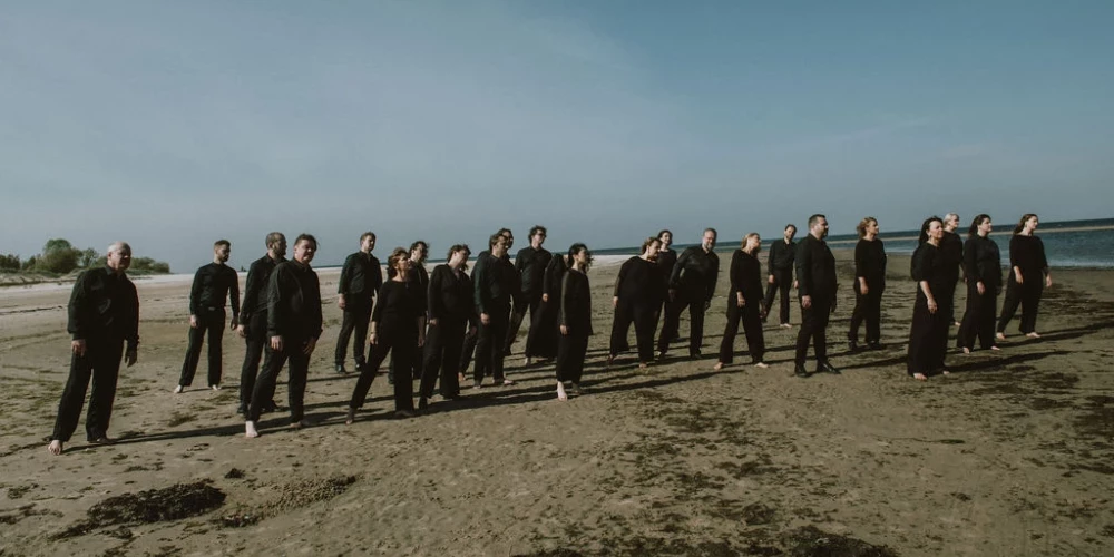 Latvijas Radio koris. Publicitātes foto