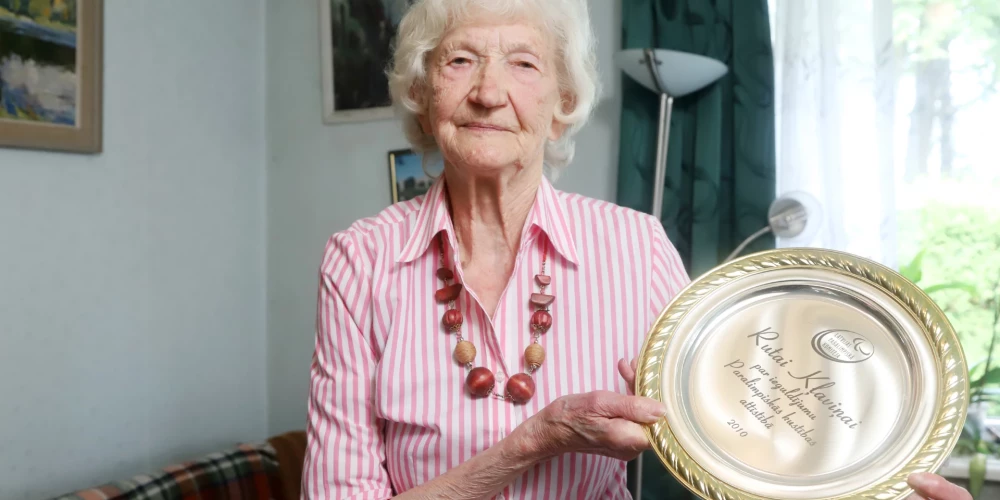 Kā atzīst Ruta Kļaviņa, balvas viņas dzīvē nav galvenais.