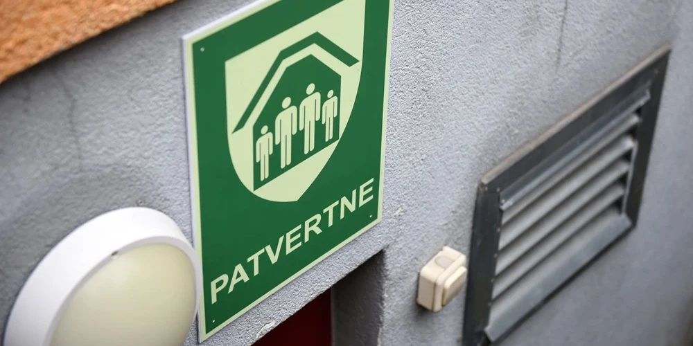 Одно из бомбоубежищ.