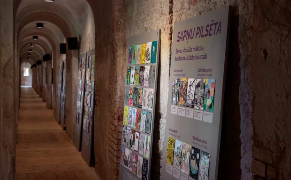 Rotko muzeja bērnu konkursa radošie darbi skatāmi izstādē Krāslavā