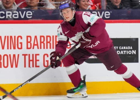 Latvijas U-20 hokeja izlasei Norvēģijā otrā uzvara Četru nāciju turnīrā.