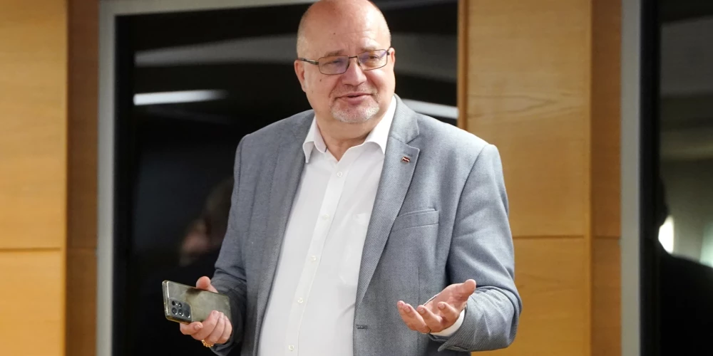 Valkas novada domes priekšsēdētājs Vents Armands Krauklis.