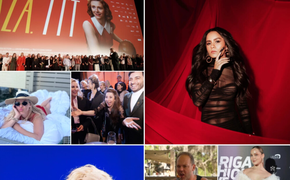 Aminata bērna gaidībās, Einars Repše tēlo vilkati, jestrā burziņā līksmo mūziķi un aktieri - nedēļas spilgtākie notikumi pašmāju šovbiznesā