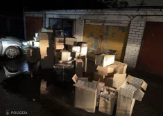 Purvciemā aizturēts vīrietis — vairākās kratīšanās izņemtas aptuveni 770 000 nelegālu cigarešu