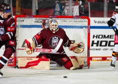 Latvijas hokejisti pārbaudes turnīru Vācija turpinās pret sīkstajiem slovākiem