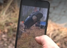 "Я кричал: Игорь! Но - ничего…" В Резекне мужчина утонул на глазах у друга, въехав на автомобиле в пруд