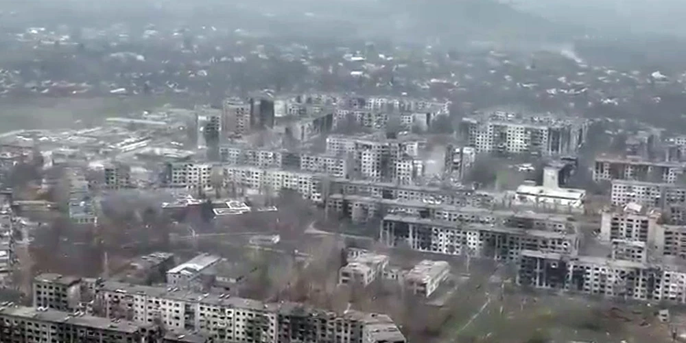 Tā izskatās krievu okupantu nopostītā Mirnohrada.