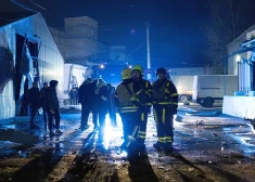 Krievu iebrucēji veikuši masīvu Ukrainas apšaudīšanu ar vairāk nekā 450 droniem un 45 raķetēm