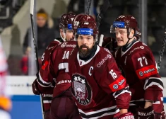 Vēl viens 1:4! Latvijas hokejistiem otrais pārliecinošais zaudējums Vācijas kausā