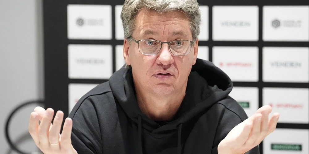 "Jātic saviem spēkiem, un tajā brīdī, kad izsīkst spēki, tad ir jārāda raksturs," pēc zaudējuma slovākiem atklāja Latvijas valstsvienības galvenais treneris Harijs Vītoliņš.