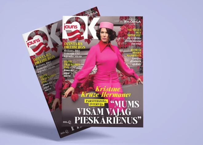 Apstājies un sadzirdi sevi ar “Jauns OK” novembra numuru!